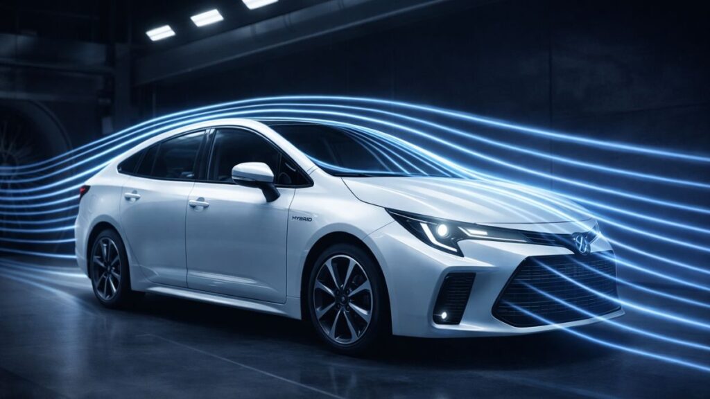Aerodinâmica para Carros Híbridos
