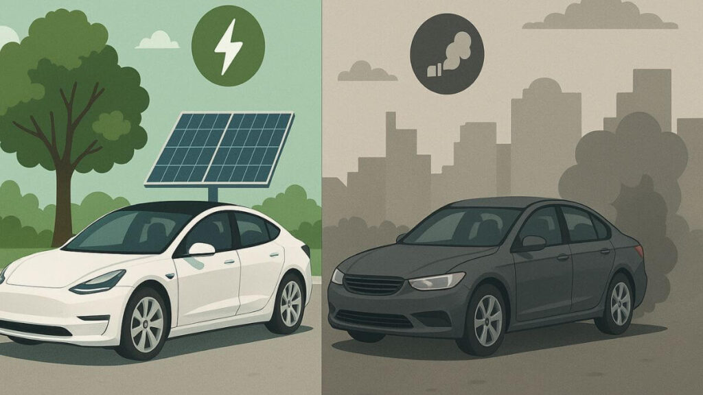 Comparativo de Custos e Benefícios dos sedans eletricos e sedam a cobustão