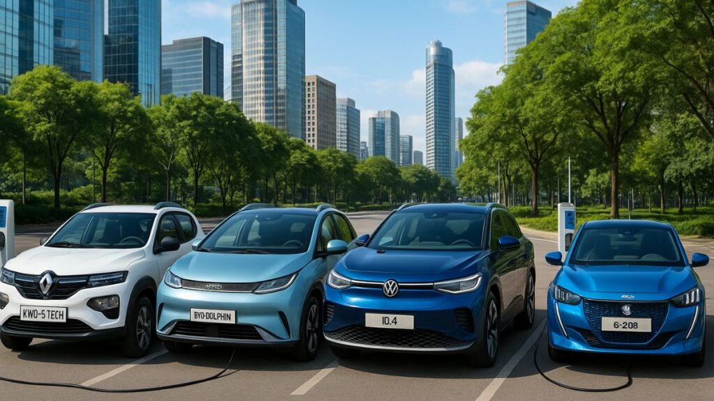 Diferenças de Tempo de Recarga Entre Modelos de Carros Elétricos