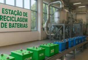 Estacao de reciclagem de baterias