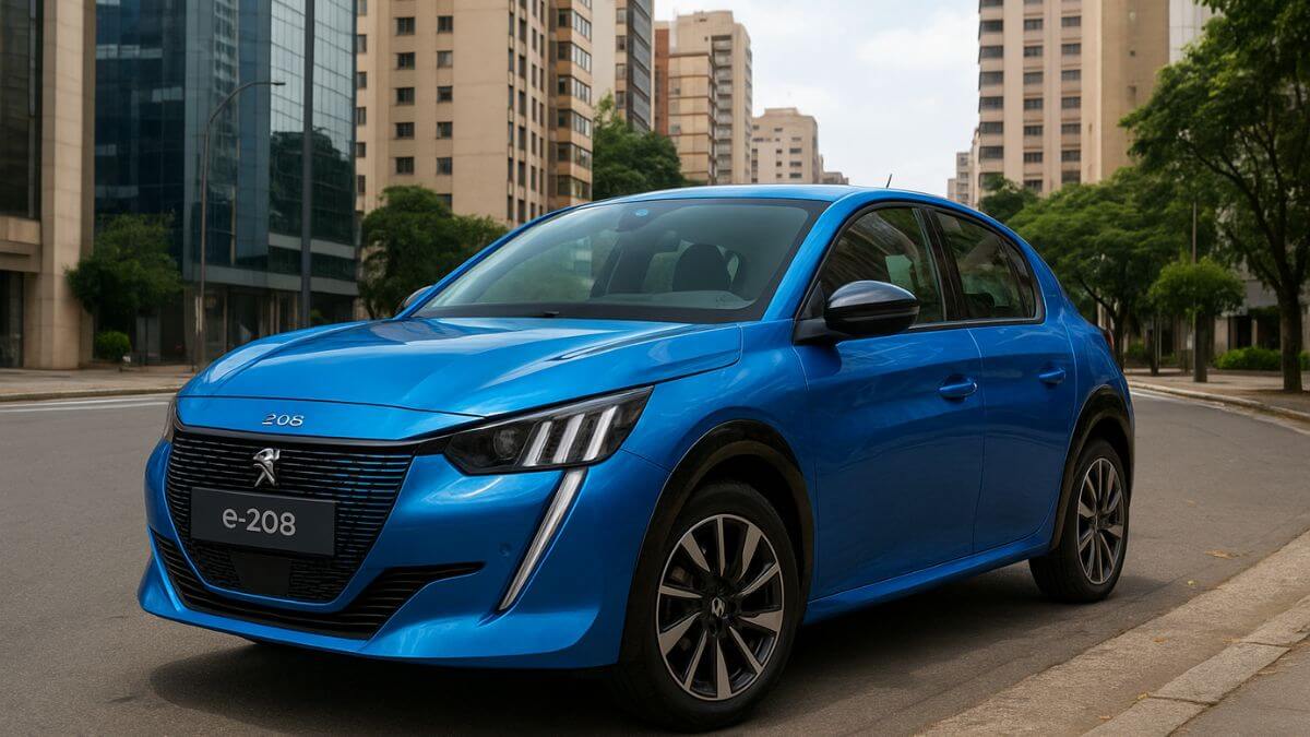 Peugeot e 208 eletrico