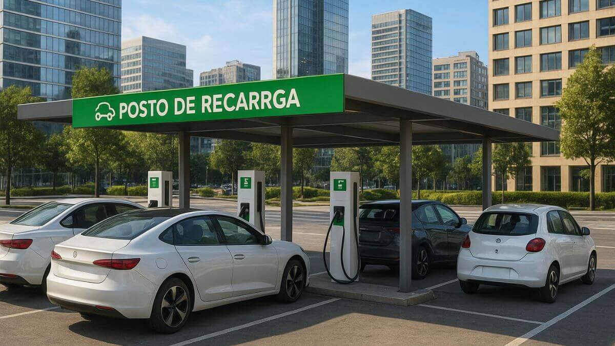 Postos de Recarga para Carros Eletricos
