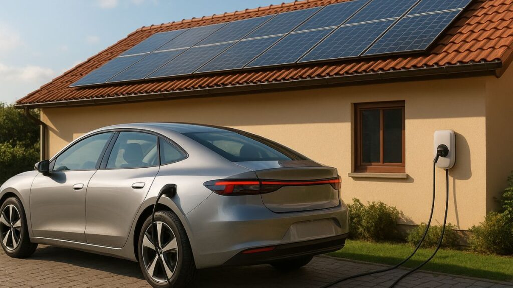Benefícios de Usar Painel Solar para Carregar Carro Elétrico