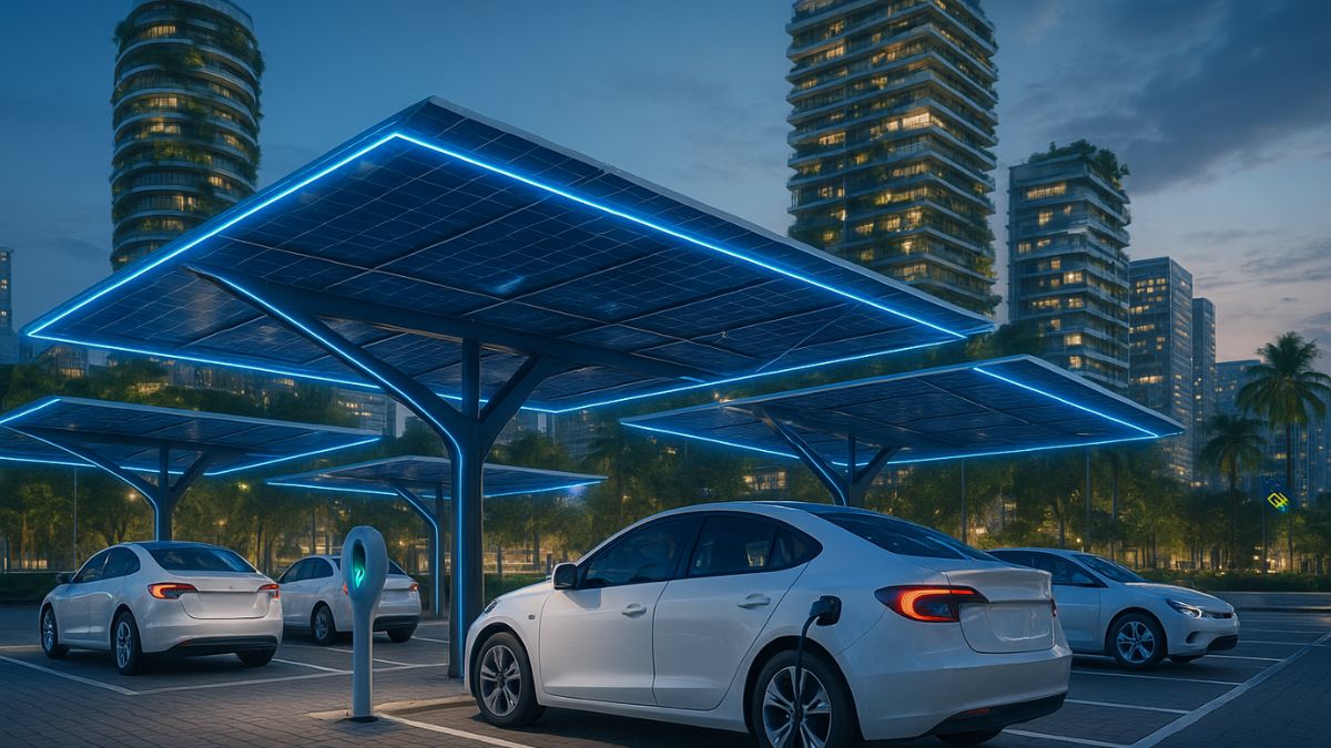 Painel Solar Carro Eletrico