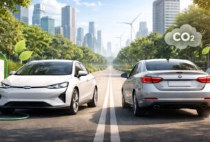 Pegada de Carbono dos Carros Eletricos vs Combustao