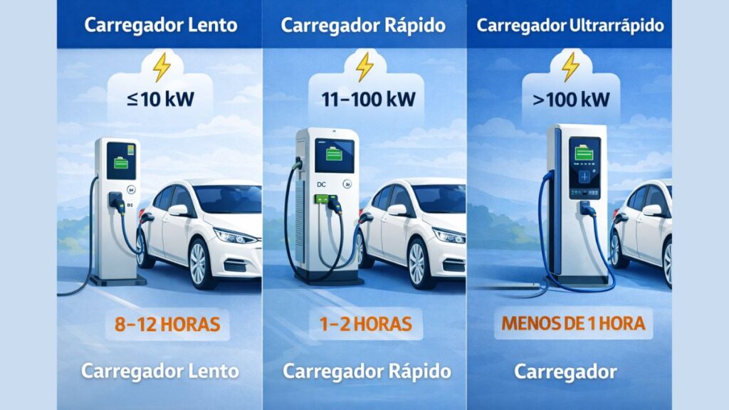 A infraestrutura de recarga no Brasil