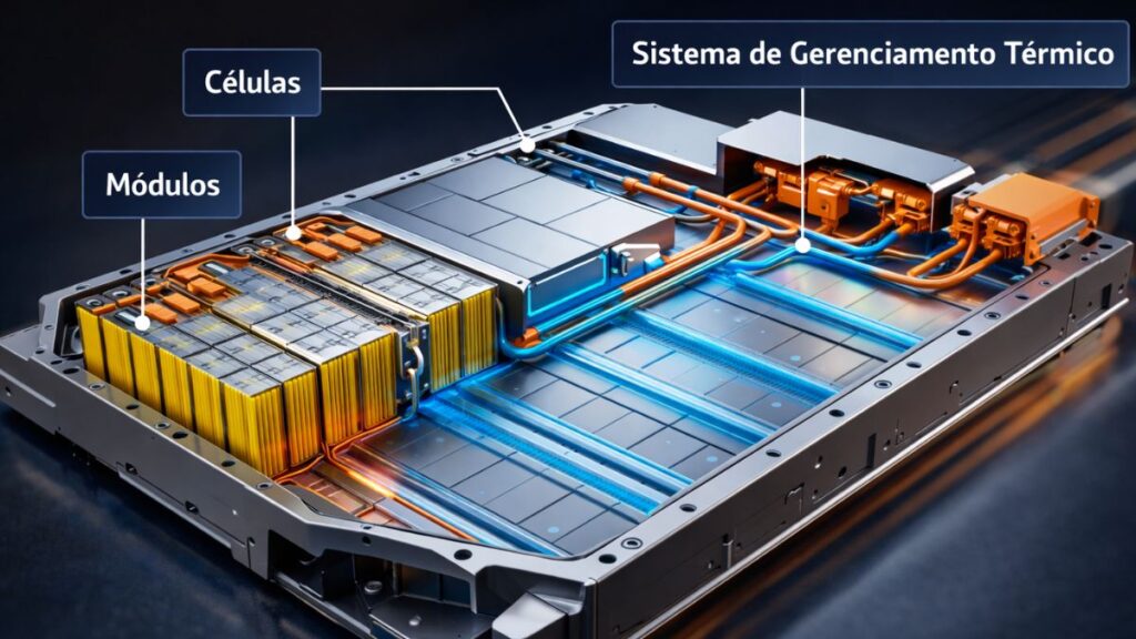sistema de gerenciamento térmico.