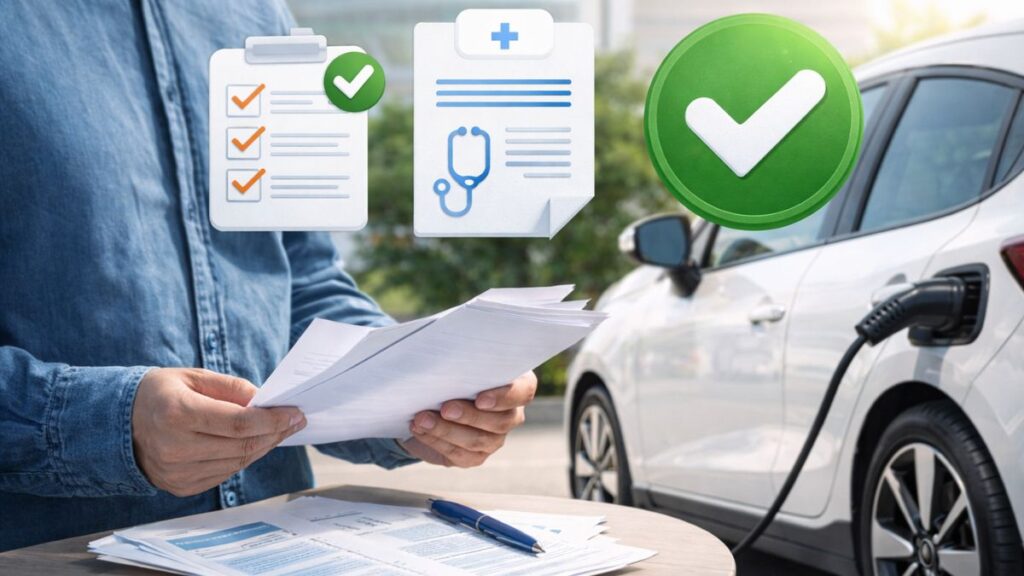 Processo de compra PCD para carros eletricos