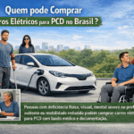 Quem pode comprar carros elétricos para PCD no Brasil