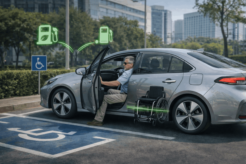 Vantagens dos carros híbridos para PCD