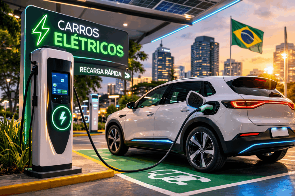carregamento de carro eletrico