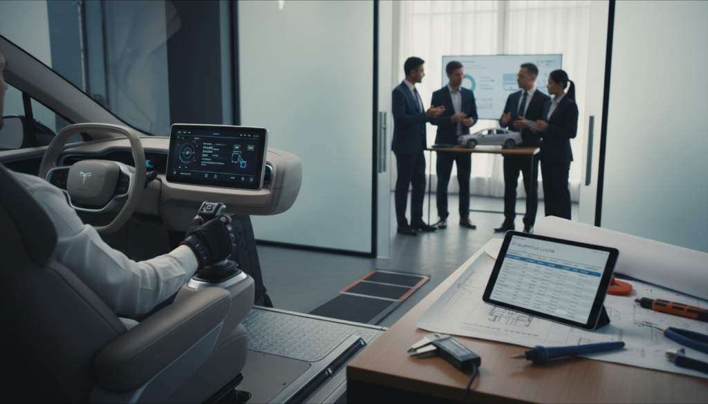  Adaptação de Carros Elétricos para Pessoas Com Deficiência