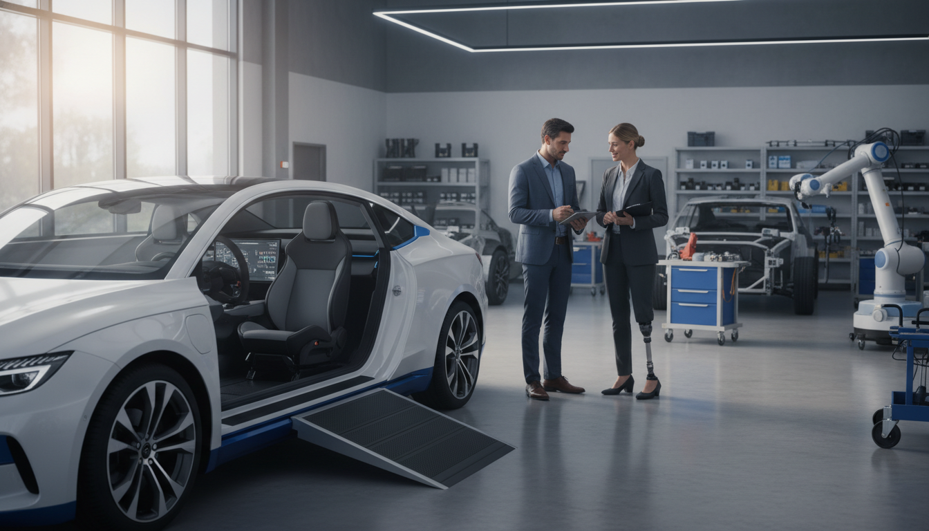 Adaptacao de Carros Eletricos para Pessoas Com Deficiencia