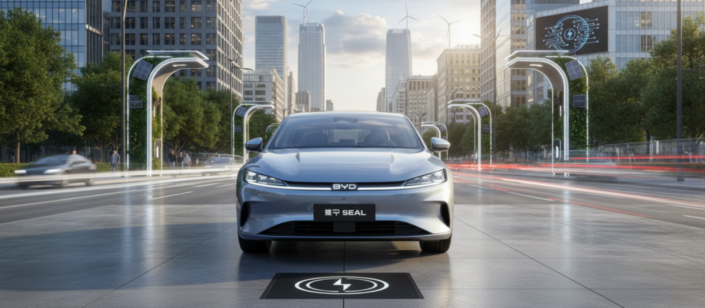 autonomia Byd eletricos