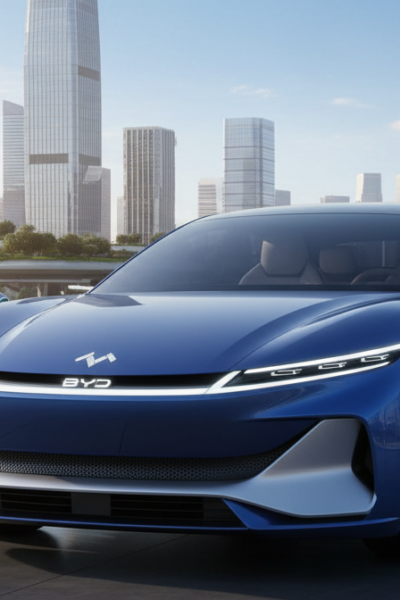 carros elétricos da BYD