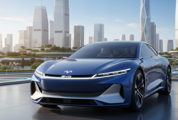 carros elétricos da BYD