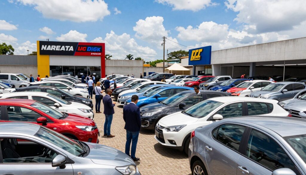 Fiat domina o mercado brasileiro
